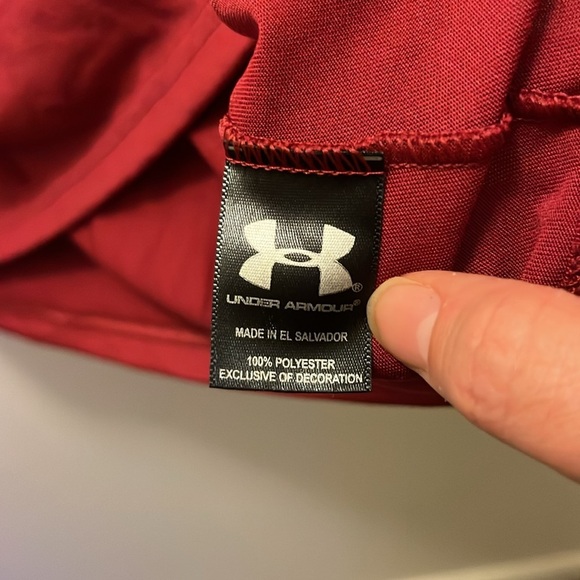 Under armor Indiana university Hoosiers Shirt men’s size large - Picture 7 of 9